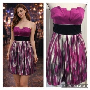 Beautiful strapless party dress